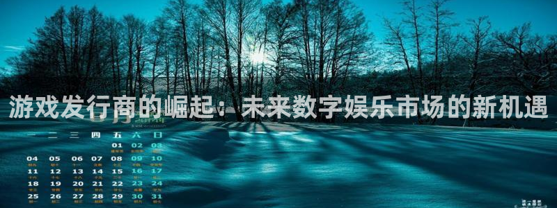 陕西pp电子子文化创意是干什么的：游戏发行商的崛起：未来数字娱乐市场的新机遇